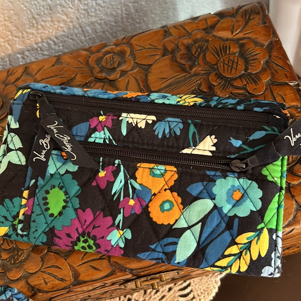 Vera Bradley Midnight Blues Wallet Set - Picture 3 of 12